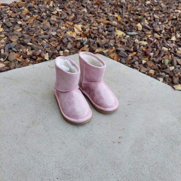 Old Navy Pink Sparkly Boots - Picture 5 of 7